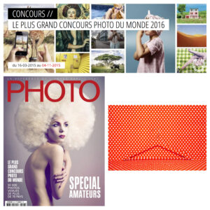 Lauréate dans la catégorie Graphisme. Concours réalisé par le magazine PHOTO, 2016.