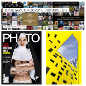 Lauréate dans la catégorie Art et Graphisme. Concours réalisé par le magazine PHOTO, 2018.