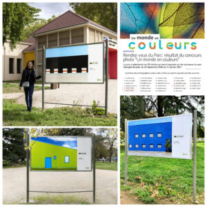Gagnante du concours "un monde en couleurs" et exposante au " RDV du parc" à Chalon sur Saône 